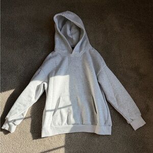 Efan Gray Hoodie for unisex Size S